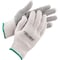 Global Industrial PVC Dot Knit Gloves, Single-Sided, Black, Medium, 1-Dozen 708352M - alternate 1